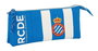 Safta Portatodo Triple Rcd - Sac à trois compartiments 22 x 12 x 3 cm, polyester 600D, espagnol