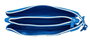 Safta Portatodo Triple Rcd - Sac à trois compartiments 22 x 12 x 3 cm, polyester 600D, espagnol