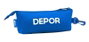 Safta Portatodo sportif triangulaire 20x8.5x5 cm, tissu polyester 600D, disponible en blanc et bleu