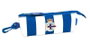 Safta Portatodo sportif triangulaire 20x8.5x5 cm, tissu polyester 600D, disponible en blanc et bleu