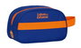Safta Nécessaire de voyage avec anse et sangle adaptable pour chariot Valencia Basket - 26 x 15 x 12 cm, Polyester 600D, Couleurs bleu et orange