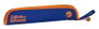 Safta Portaflautas Valencia Basket - Porte-flûtes pour enfant, 37 x 8 x 2 cm, polyester 600D, en espagnol