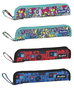 Safta Portaflautas mod - Etui porte-flûtes assortis 37 x 2 x 8 cm, polyester 300D, multicolore, pour enfant 3 ans