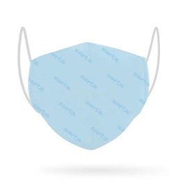 Safta Masque Adulte Bleu Céleste, 15 cm x 10 cm, À partir de 6 ans