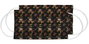 Safta Masques jetables Harry Potter 24 unités pour enfants 6-9 ans - 15 x 6,5 cm - Taille M