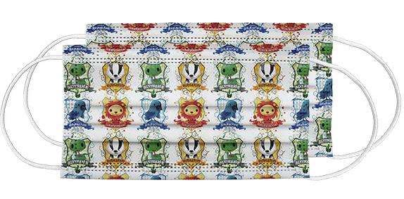 Safta Masques jetables Harry Potter 24 unités pour enfants 6-9 ans - 15 x 6,5 cm - Taille M