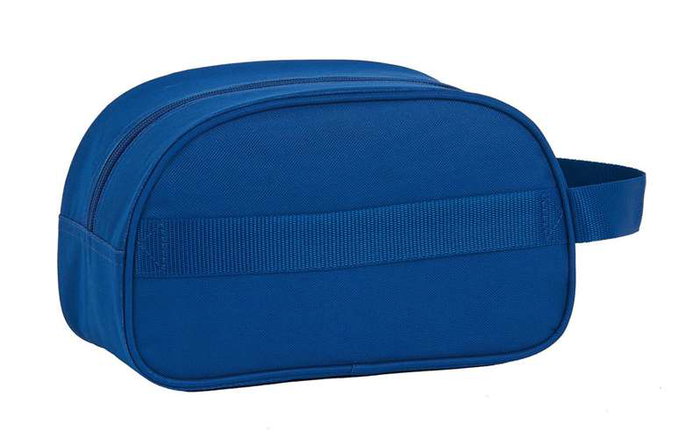 Safta Blackfit8 Oxford Trousse de voyage enfant 1 poignée adaptable chariot, Polyester 600D, Bleu foncé