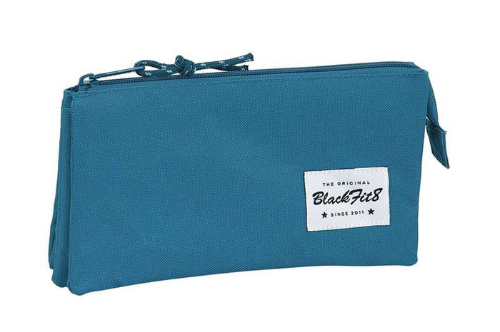 Safta Portatodo Triple Blackfit8 Egeo - Sac à dos 3 ans, Polyester 600D, Bleu Safta Portatodo Triple Blackfit8 Egeo - Sac à dos 3 ans, Polyester 600D, Bleu