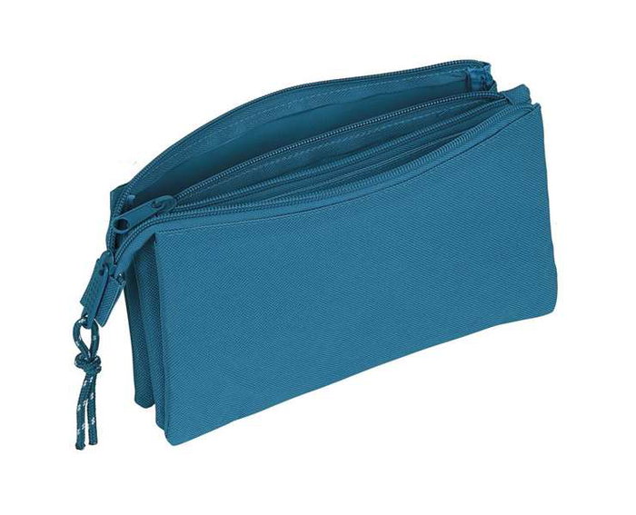 Safta Portatodo Triple Blackfit8 Egeo - Sac à dos 3 ans, Polyester 600D, Bleu Safta Portatodo Triple Blackfit8 Egeo - Sac à dos 3 ans, Polyester 600D, Bleu