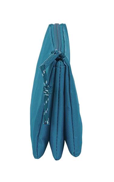 Safta Portatodo Triple Blackfit8 Egeo - Sac à dos 3 ans, Polyester 600D, Bleu Safta Portatodo Triple Blackfit8 Egeo - Sac à dos 3 ans, Polyester 600D, Bleu