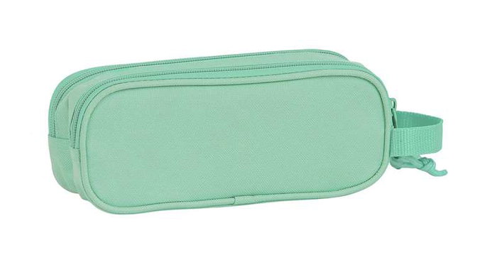 Safta Portatodo Doppio Blackfit8 - Porte-tout Double pour Enfant 3 ans, Tissu Polyester 600D, Couleur Turquoise