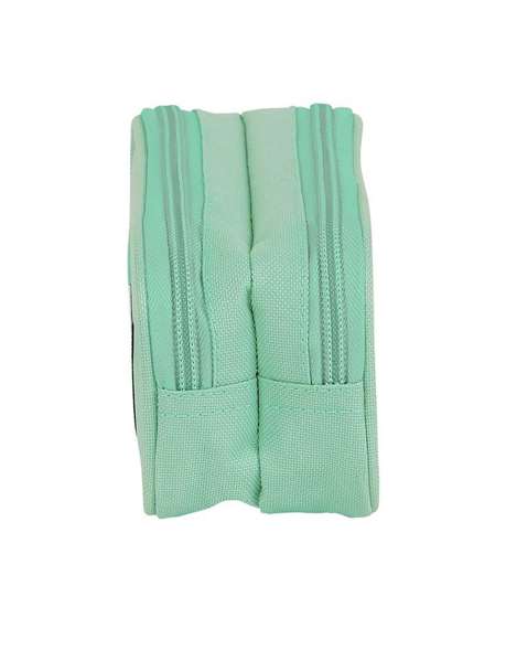 Safta Portatodo Doppio Blackfit8 - Porte-tout Double pour Enfant 3 ans, Tissu Polyester 600D, Couleur Turquoise
