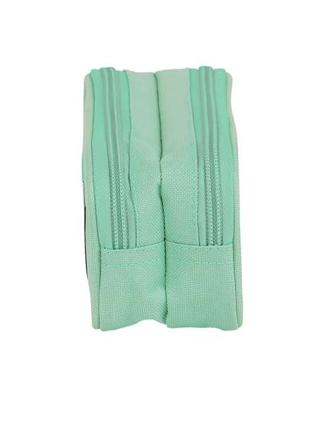 Safta Portatodo Doppio Blackfit8 - Porte-tout Double pour Enfant 3 ans, Tissu Polyester 600D, Couleur Turquoise
