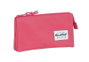 Safta Triple Porte-Tout Blackfit8 Fresa pour enfant 3 ans - Rose - Polyester 600D