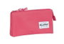 Safta Triple Porte-Tout Blackfit8 Fresa pour enfant 3 ans - Rose - Polyester 600D