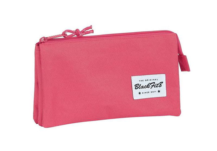 Safta Triple Porte-Tout Blackfit8 Fresa pour enfant 3 ans - Rose - Polyester 600D Safta Triple Porte-Tout Blackfit8 Fresa pour enfant 3 ans - Rose - Polyester 600D