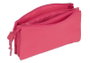 Safta Triple Porte-Tout Blackfit8 Fresa pour enfant 3 ans - Rose - Polyester 600D