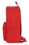 Safta Sac à dos pour ordinateur portable 14,1 pouces, couleur rouge, design envoyé aléatoirement, en polyester 600D