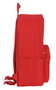 Safta Sac à dos pour ordinateur portable 14,1 pouces, couleur rouge, design envoyé aléatoirement, en polyester 600D