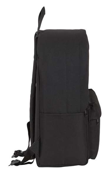 Safta Sac à dos pour ordinateur portable 14,1 pouces, noir, polyuréthane 600D, pour enfants (3-13 ans) - Modèles assortis