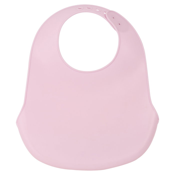 Bavoir Safta Silicone Rose Gris (21 x 2 x 26 cm)