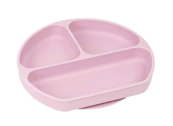 Safta Plato Koala en Silicone avec Ventouse pour Bébé - Rose, Recommandé de 4 Mois à 3 Ans