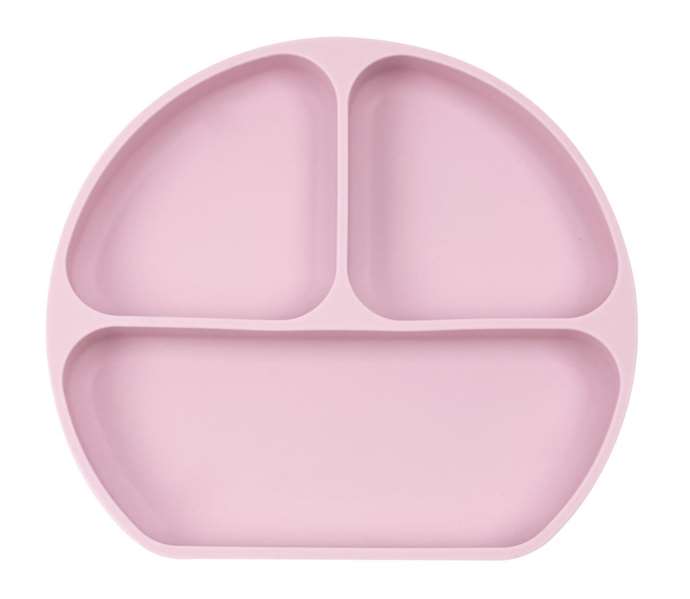 Safta Plato Koala en Silicone avec Ventouse pour Bébé - Rose, Recommandé de 4 Mois à 3 Ans