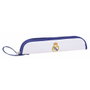 SAFTA Etui pour Flutes de Football Real Madrid 21/22 - Intérieur Doudouné, avec Porte-Tige de Nettoyage, Poignée Latérale, 27 x 2 x 8 cm