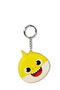 Safta Porte-clés Baby Shark Beach Day avec motif plage 3x8cm, pour enfant 3 ans, en polyester 300D, bleu clair et jaune