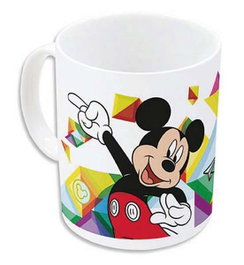 Safta Tasse mug Mickey Mouse Happy Smiles Bleu et Rouge