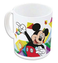 Tasse Mickey Mouse "Happy Smiles" 325 ml rouge ou bleue - 11.7 x 10 x 8.7 cm - Marque: Safta