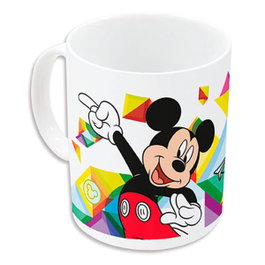 Safta Tasse mug Mickey Mouse Happy Smiles Bleu et Rouge