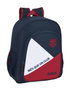 Safta Mochila Junior Adapt.Carro F.C.Barcelona "Corporativa" Sac à dos pour enfants 32 x 38 x 12 cm, Âge minimum 3 ans