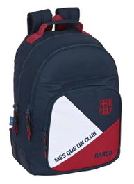 Safta Mochila double adaptable au chariot FC Barcelona "Corporative" 32x42x15cm - Sac à dos pour enfant à partir de 3 ans