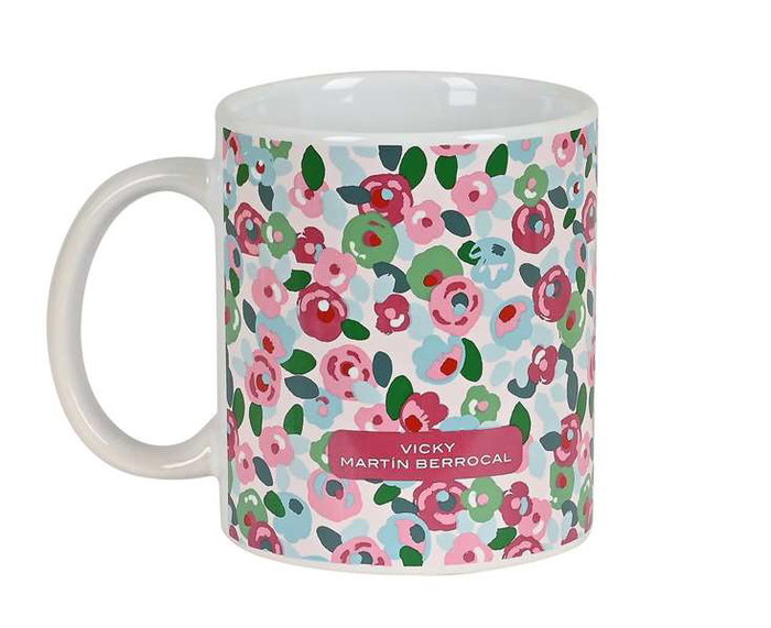 Safta Taza VMB Rosebloom 80x95 cm - Tasse grande pour enfants de 3 ans - 300D Polyester - Multicolore - Version espagnole Safta Taza VMB Rosebloom 80x95 cm - Tasse grande pour enfants de 3 ans - 300D Polyester - Multicolore - Version espagnole