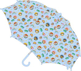 Safta - Parapluie manuel Paw Patrol "Sunshine" 48 cm en tissu polyester, bleu pastel, pour enfant à partir de 3 ans
