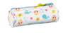 Safta Cocomelon Porte-tout rond pour table facile à nettoyer pour enfant, 20 x 7 x 7 cm