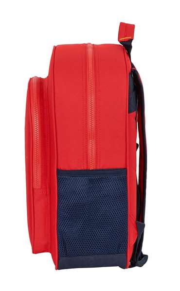 Safta Sac à dos junior adapté pour chariot de l'équipe nationale espagnole de football, dimensions 32 x 38 x 12 cm, polyester 600D, pour enfants de 3 ans, couleur rouge et bleu Safta Sac à dos junior adapté pour chariot de l'équipe nationale espagnole de football, dimensions 32 x 38 x 12 cm, polyester 600D, pour enfants de 3 ans, couleur rouge et bleu