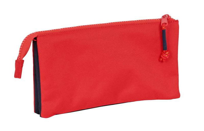 Safta Sac Porte-Tout Triple Sélection Espagnole de Football 22 x 12 x 3 cm - Couleur Rouge et Bleu Safta Sac Porte-Tout Triple Sélection Espagnole de Football 22 x 12 x 3 cm - Couleur Rouge et Bleu