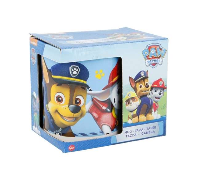 Safta Tasse grande 325 ml Paw Patrol "Friendship" 11,7 x 10 x 8,7 cm - Tasse à café bleue pour enfants 3 ans Safta Tasse grande 325 ml Paw Patrol "Friendship" 11,7 x 10 x 8,7 cm - Tasse à café bleue pour enfants 3 ans