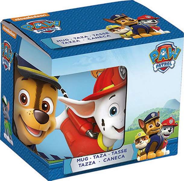 Safta Tasse grande 325 ml Paw Patrol "Friendship" 11,7 x 10 x 8,7 cm - Tasse à café bleue pour enfants 3 ans Safta Tasse grande 325 ml Paw Patrol "Friendship" 11,7 x 10 x 8,7 cm - Tasse à café bleue pour enfants 3 ans