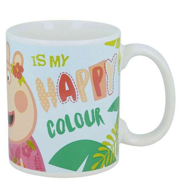 Safta Taza Grande Tasse 325 ml Peppa Pig "Having Fun" 11,7x10x8,7 cm - Modèles Assortis
