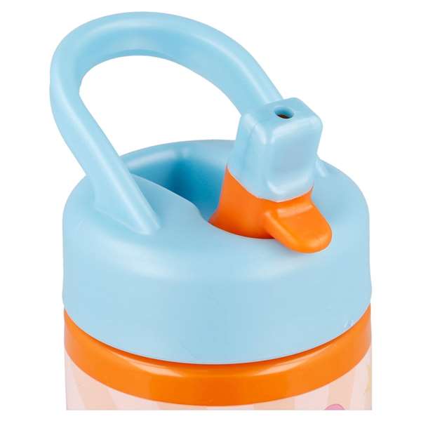 Safta Botella 410 ml Peppa Pig Having Fun - Gourde Isotherme 410 ml pour Enfant 3 ans, Motif Peppa Pig S'amuse, Polyester 300D, Rose Clair