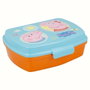 Safta - Grille-pain sandwich Peppa Pig "Having Fun" 17 x 5.6 x 13.3 cm - Modèles assortis - Langue: espagnol - Age recommandé: 3 ans