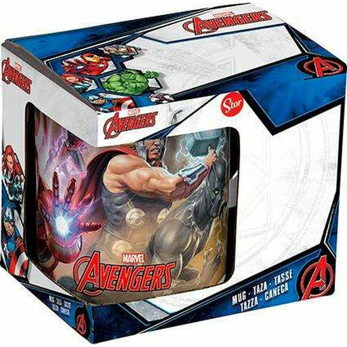 Tasse mug The Avengers Infinity Blanc Céramique Rouge (350 ml) Tasse mug The Avengers Infinity Blanc Céramique Rouge (350 ml)