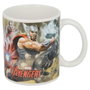 Safta Tasse Grand modèle 325 ml Avengers Infinity, dimensions 11,7 x 10 x 8,7 cm, thème Marvel, couleur rouge et noir