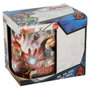 Safta Tasse Grand modèle 325 ml Avengers Infinity, dimensions 11,7 x 10 x 8,7 cm, thème Marvel, couleur rouge et noir