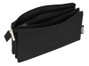 Safta Trousse triple pour crayons noir - 22 x 12 x 3 cm - Polyester 300D - Âge recommandé : 3 ans