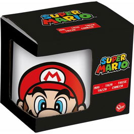 Tasse mug Super Mario Blanc Céramique Rouge (350 ml)