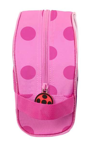 Safta Neceser Adapt. A Carro Ladybug - Trousse de voyage adaptée aux chariots et poussettes, dimensions 26 x 16 x 9 cm, en polyester 300D, couleur fuchsia